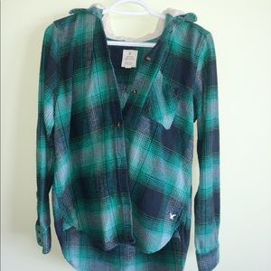 American Eagle Vintage Boyfriend Flannel